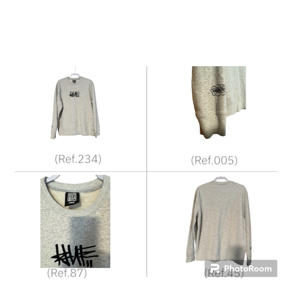 Men’s Huff sweatshirt light grey
